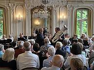 Prof. Kämmerling und Tubist Gorny