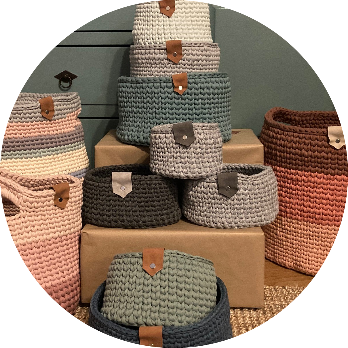 Öffnet die Seite 'JETZT: Körbe häkeln'